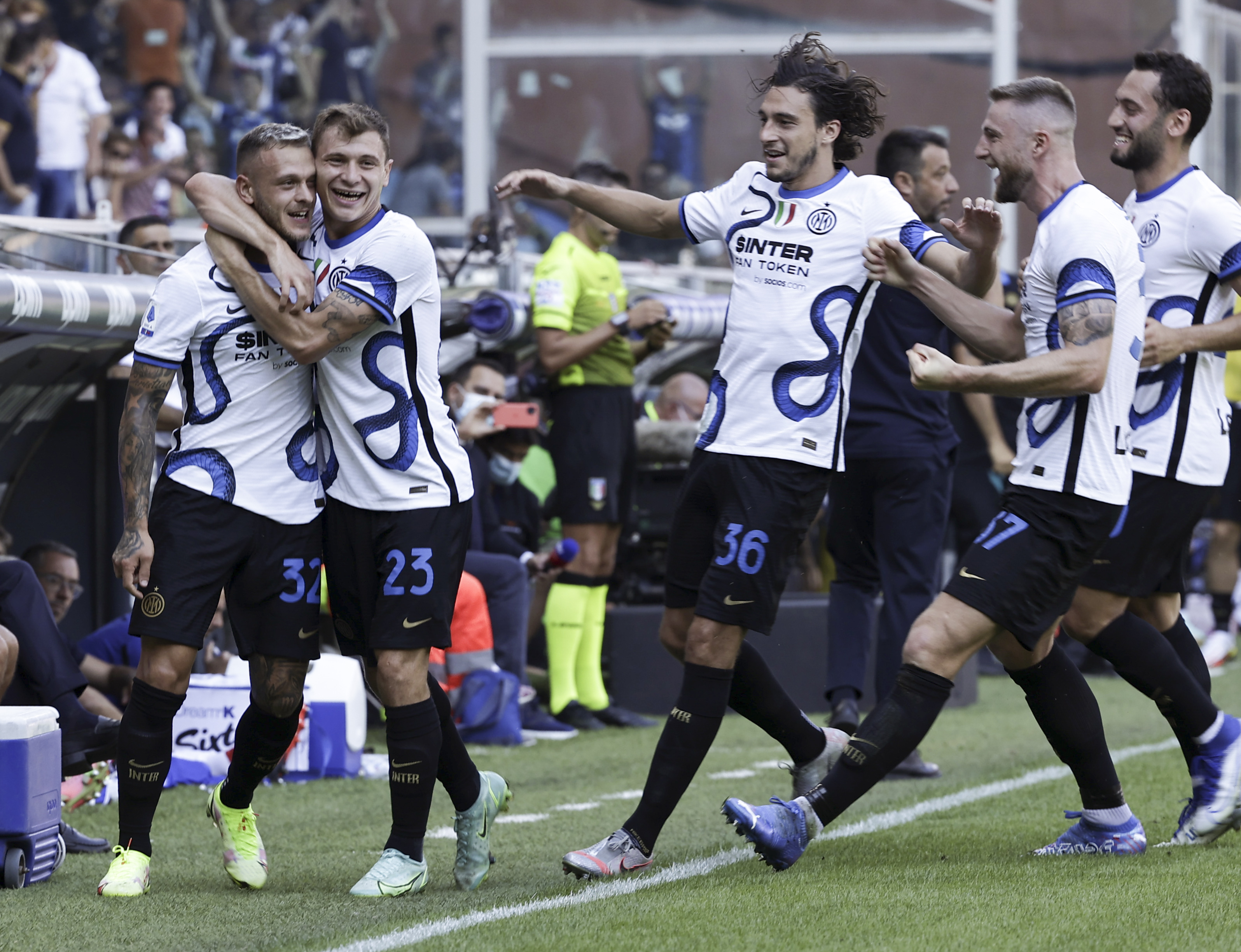 国际米兰主场大胜桑普多利亚，豪取三分，战绩斐然